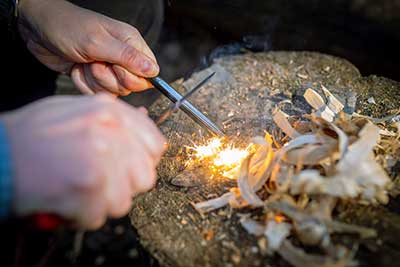 How To Start a Fire with a Ferro Rod