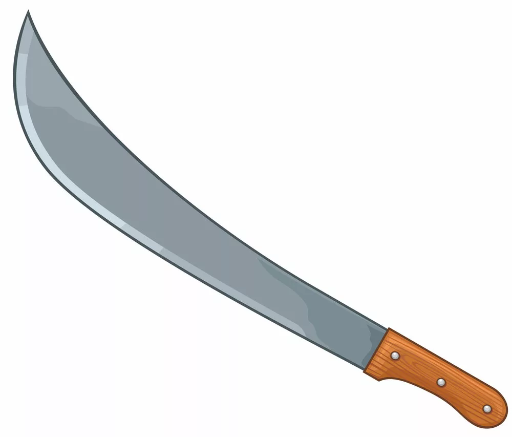 an illustration of a machete