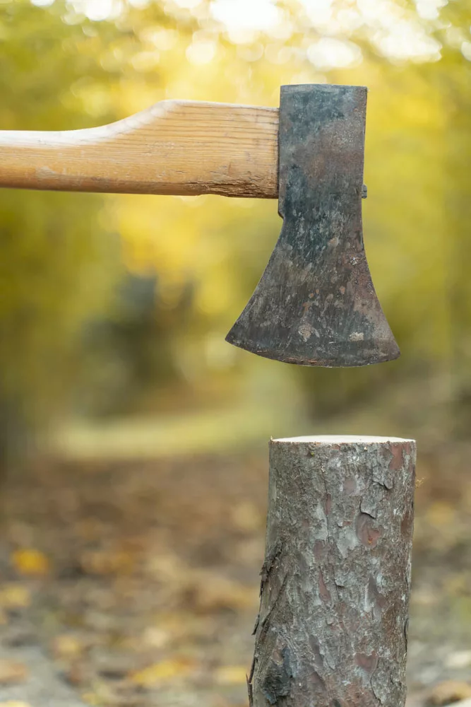 An old axe