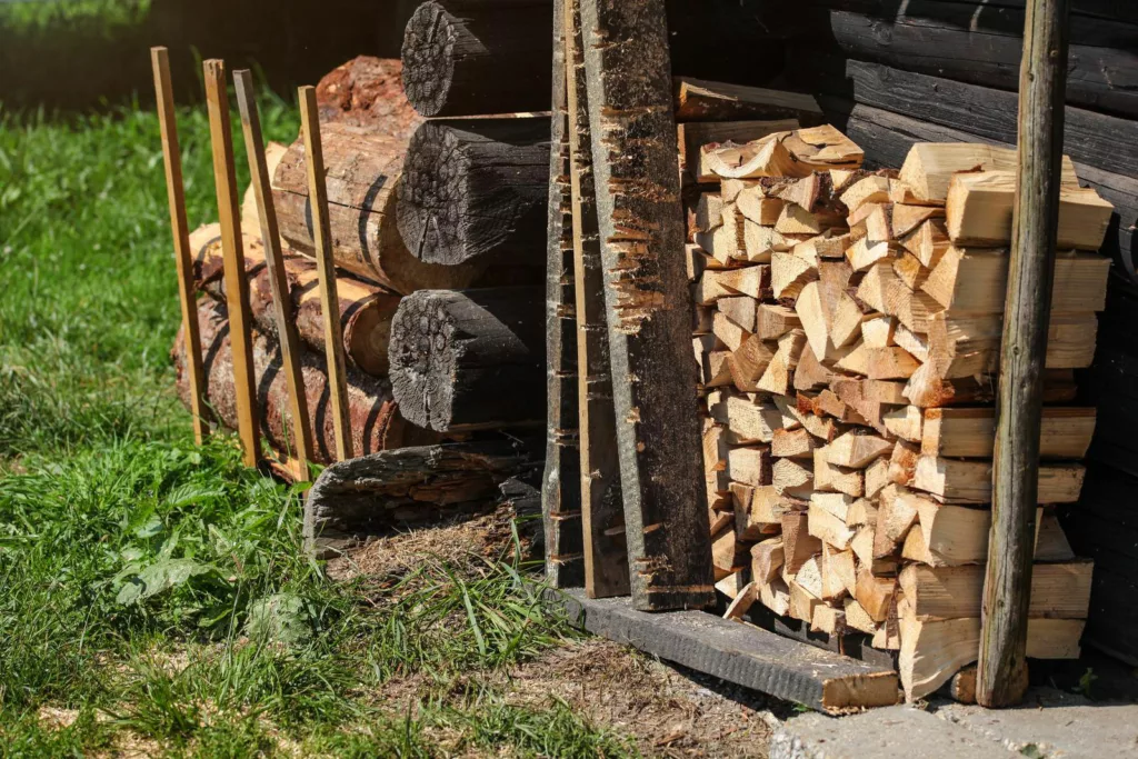 Stack Of Firewood 