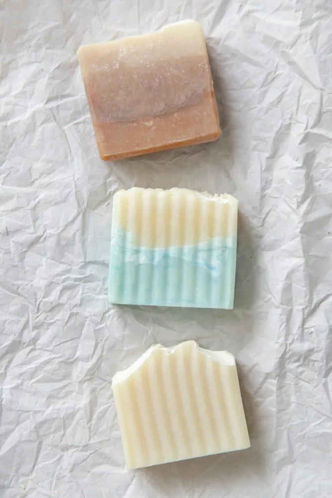 Handmade soap. 