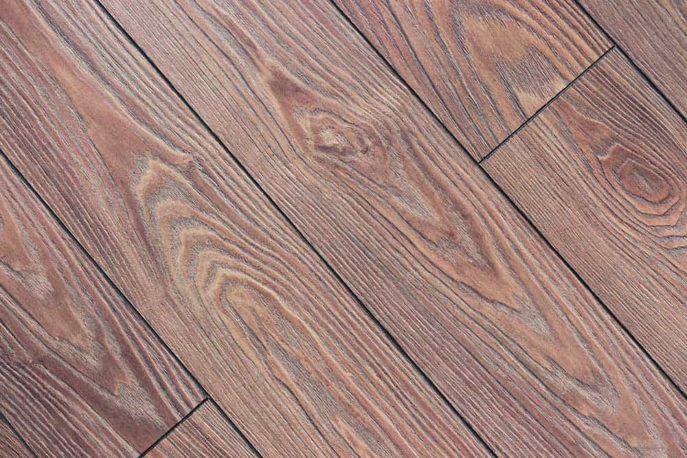 A hardwood floorboard